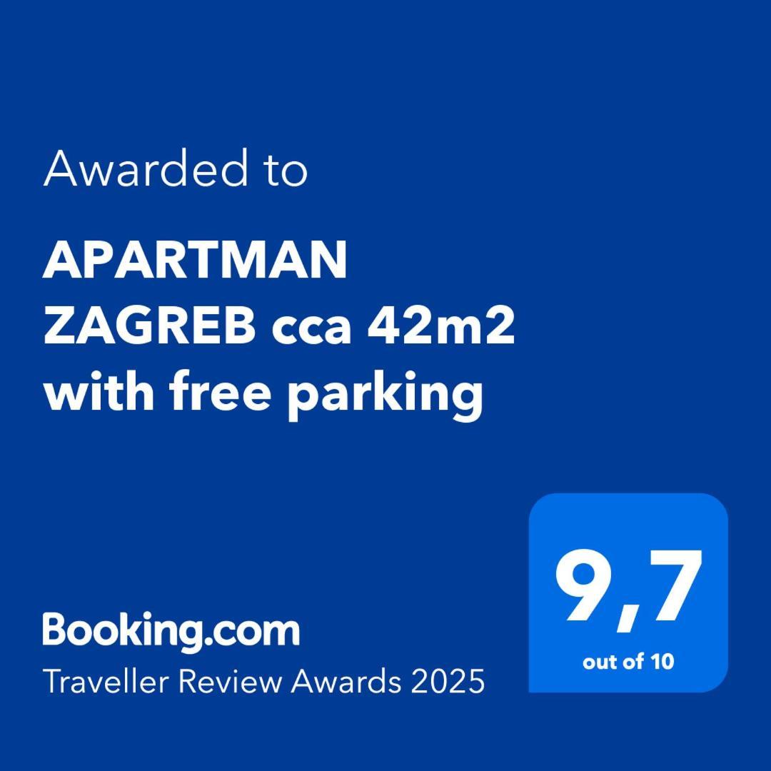 Apartman Zagreb Cca 42M2 With Free Parking 外观 照片